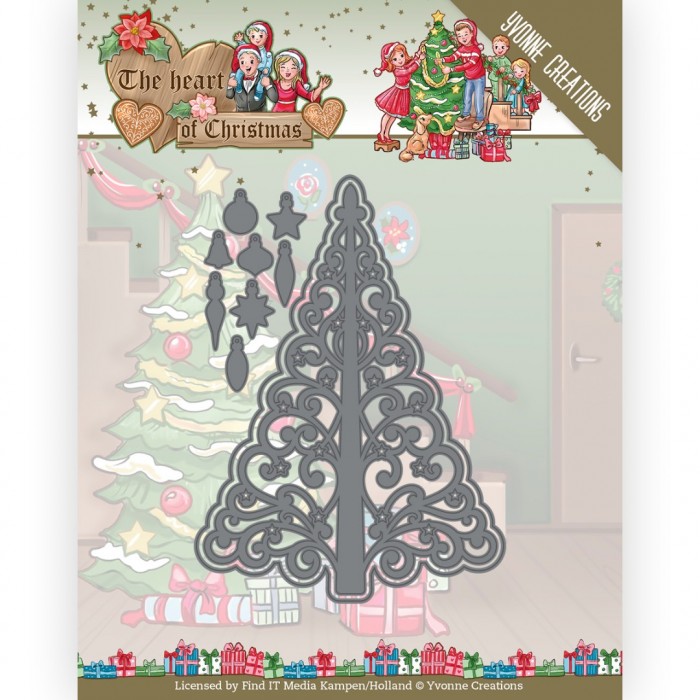 Yvonne Creations - Twinkling Tree Dies - Bilde 1