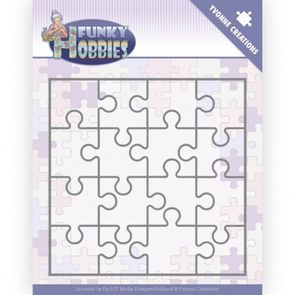 Yvonne Creations - Funky Hobbies Puzzle  Dies