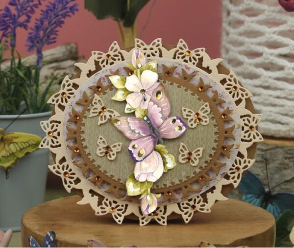Precious Marieke - Beautiful Butterflies Oval Dies