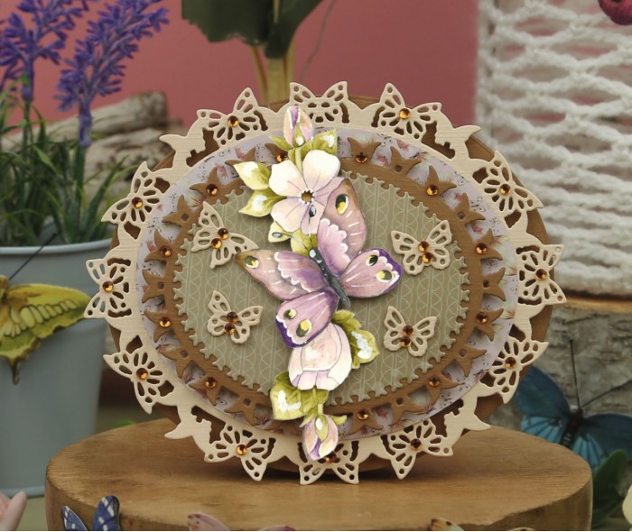 Precious Marieke - Beautiful Butterflies Oval Dies - Bilde 2