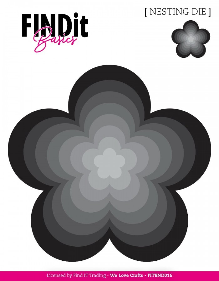 Find It Basics - Nesting Dies - Bloom Flower - Bilde 1