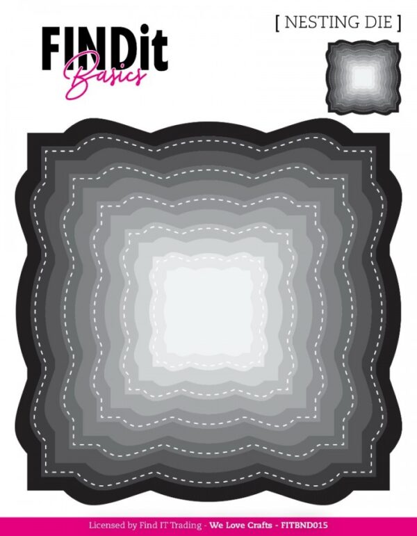 Find It Basics - Nesting Dies - Wavy Squares