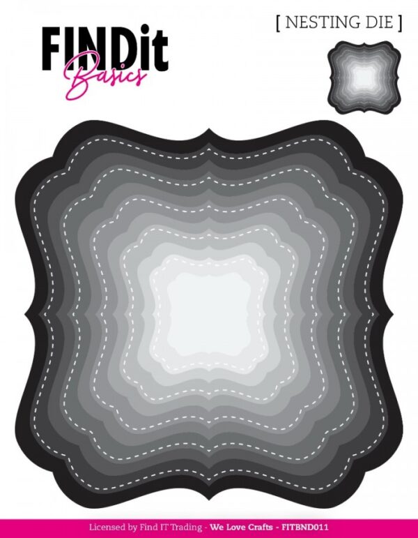 Find It Basics - Nesting Dies - Deco Squares