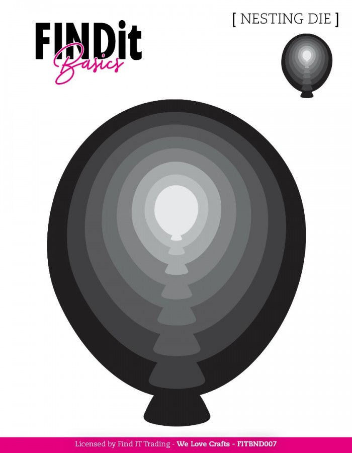 Find It Basics - Nesting Dies - Ballon - Bilde 1