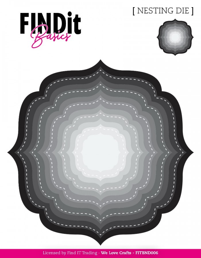 Find It Basics - Nesting Dies - Ornate Frame - Bilde 1