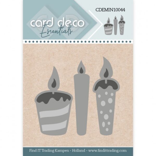 Card Deco Essentials Mini Dies - Bursdagslys