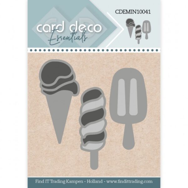 Card Deco Essentials Mini Dies - Iskrem