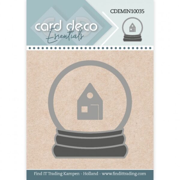 Card Deco Essentials Mini Dies - Snowglobe