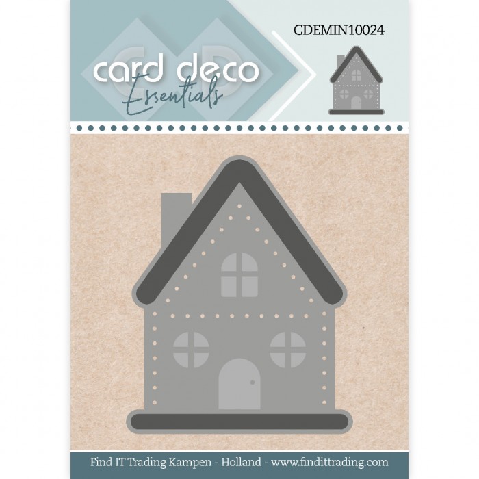 Card Deco Essentials Mini Dies - Hus - Bilde 1