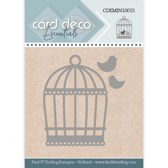Card Deco Essentials Mini Dies - Fuglebur - Bilde 1