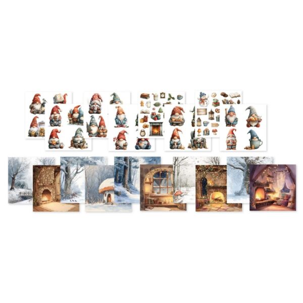 Creative Craftlab - Essentials Collage Paper pad James the gnome