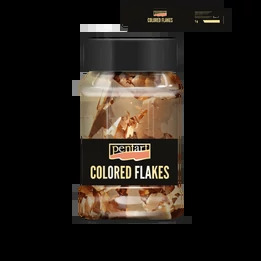 Colored Foil Flakes - Rose Gold