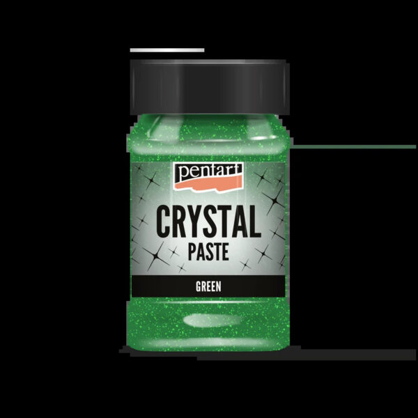 Pentart Crystal paste 100 ml - Green