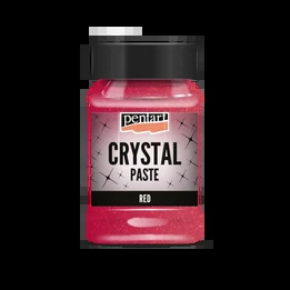 Pentart Crystal paste 100 ml - Red