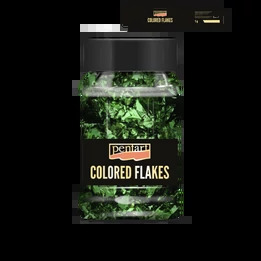 Colored Foil Flakes - Green