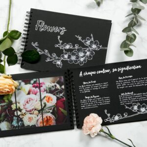 Clairefontaine Album Sort – 185g 40ark – 20x20cm - Bilde 4