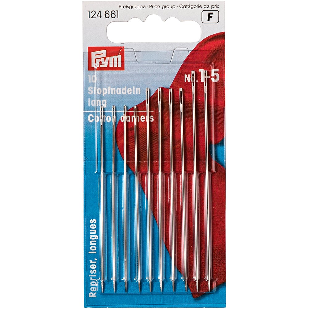 Prym Stoppenåler lange 10stk – No. 1-5 – Sølv - Bilde 1