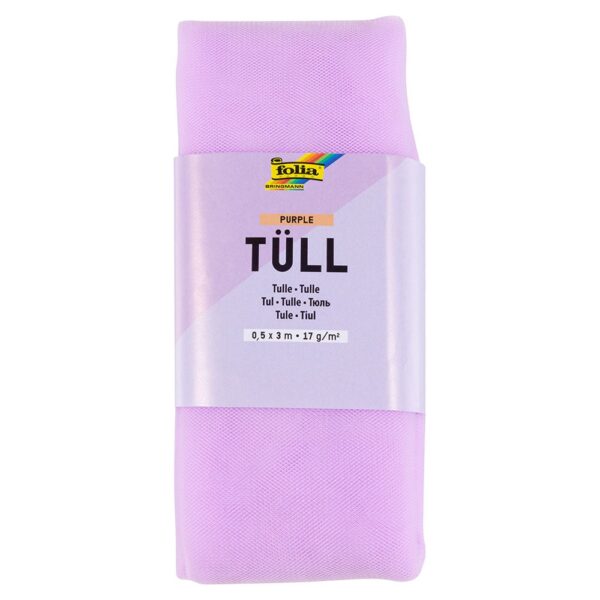 Folia Tyll – 0,5x3m – Lilla