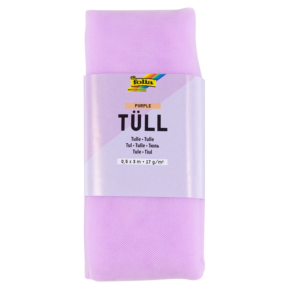 Folia Tyll – 0,5x3m – Lilla - Bilde 1
