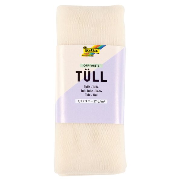 Folia Tyll – 0,5x3m – Offwhite