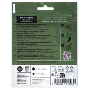 Prym FabPatch Reparasjonslapp EXTREME – Sort – 2stk - Bilde 3