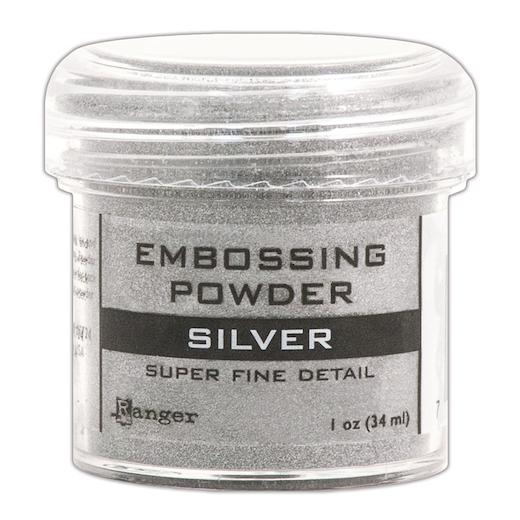 Ranger Embossing powder Silver super fine