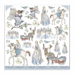 Stamperia Winter Tales 717 - Bilde 3