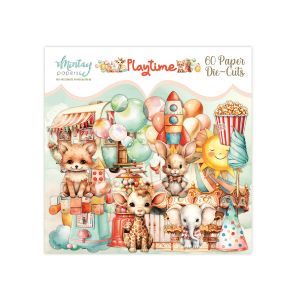 Mintay - Playtime  Die-Cuts, 60 stk