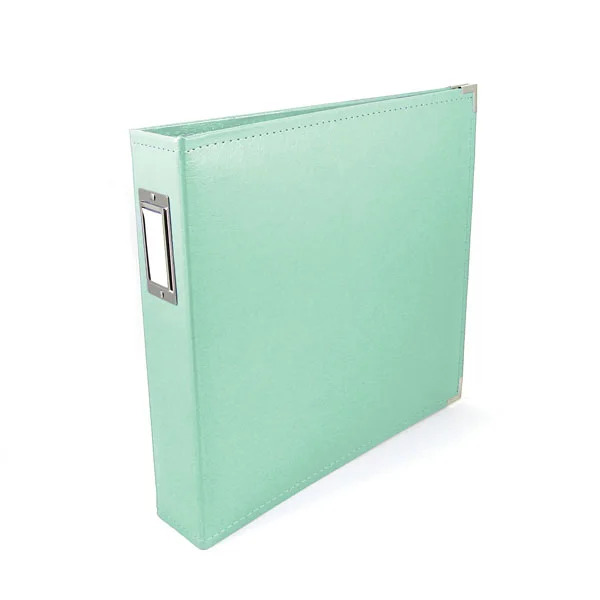 We R Makers Klassisk Kunstskinn Ring Album Mint 30,5x30,5cm