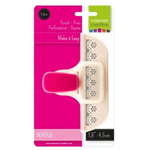 Vaessen Creative- Border Punch Flower Dots - Bilde 1