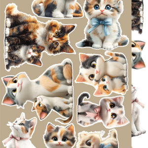Craft O`Clock Lovely Pets Mix Sett med 18 stk Klippeark - Bilde 2