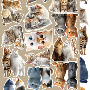 Craft O`Clock Lovely Pets Mix Sett med 18 stk Klippeark - Bilde 9