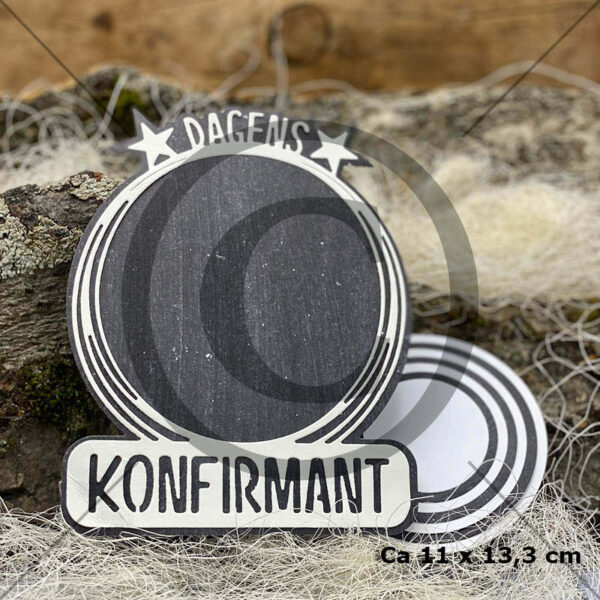 Papirdesign Dies - Dagens konfirmant