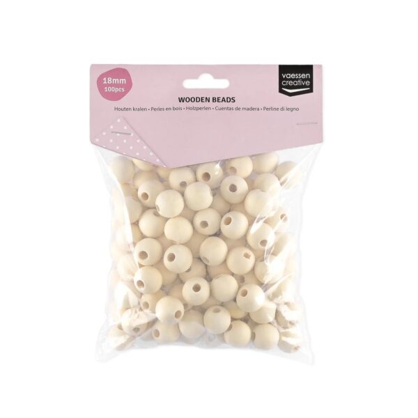 Trekuler natur 18mm – 100stk