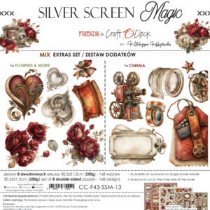 Craft O`Clock Silver Screen Magic - Extras set - MIX - Bilde 1