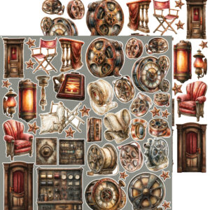 Craft O`Clock Silver Screen Magic - Extras set - MIX - Bilde 2