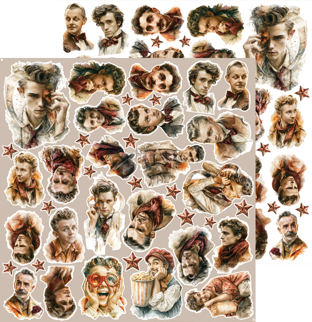 Craft O`Clock Silver Screen Magic - Extras set - MIX - Bilde 4