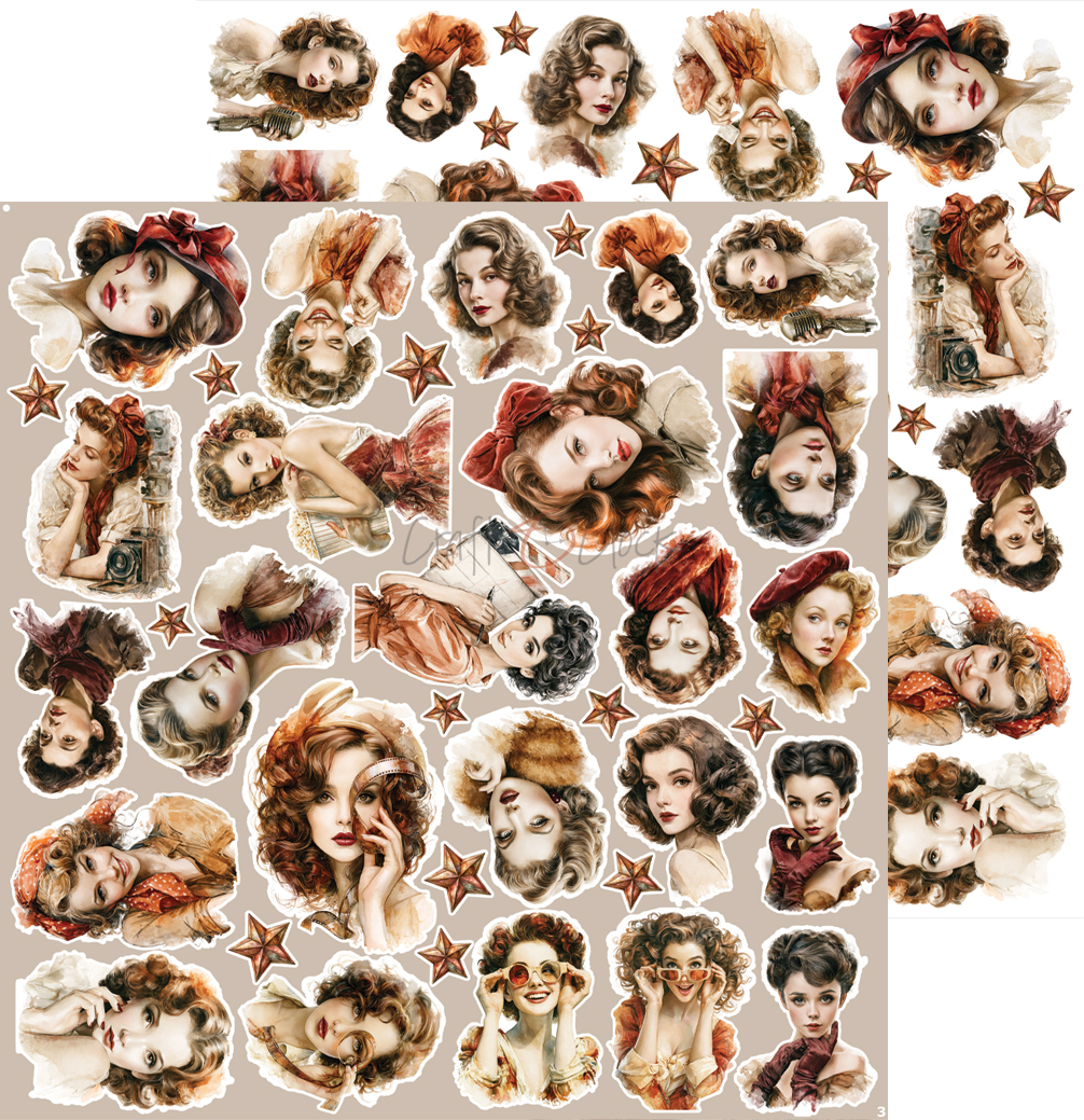 Craft O`Clock Silver Screen Magic - Extras set - MIX - Bilde 5