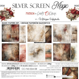 Craft O`Clock Silver Screen Magic - 20,3x20,3 cm - MIX - Bilde 7
