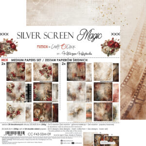 Craft O`Clock Silver Screen Magic - 20,3x20,3 cm - MIX - Bilde 14