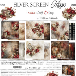 Craft O`Clock Silver Screen Magic - 30,5x30,5 cm - Bilde 1
