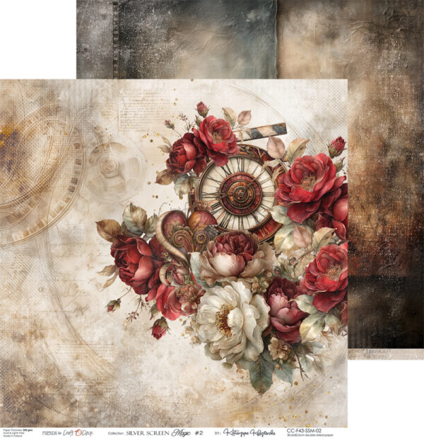 Craft O`Clock Silver Screen Magic - 30,5x30,5 cm