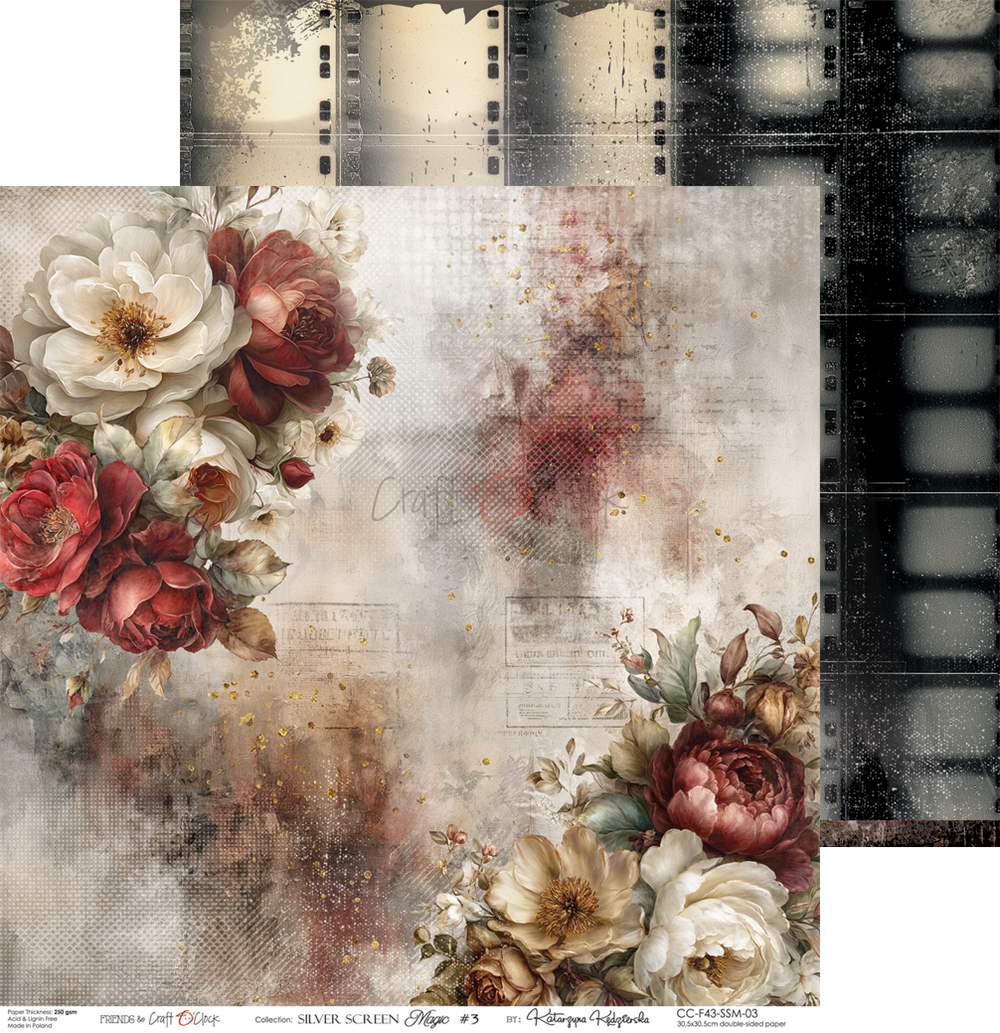 Craft O`Clock Silver Screen Magic - 30,5x30,5 cm - Bilde 3