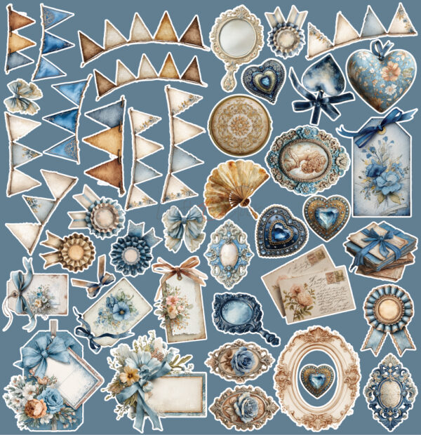 Craft O`Clock Mr. & Mrs. Elegance - Extras set - MIX