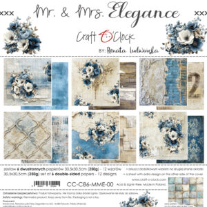 Craft O`Clock Mr. & Mrs. Elegance - 30,5x30,5 cm - Bilde 1
