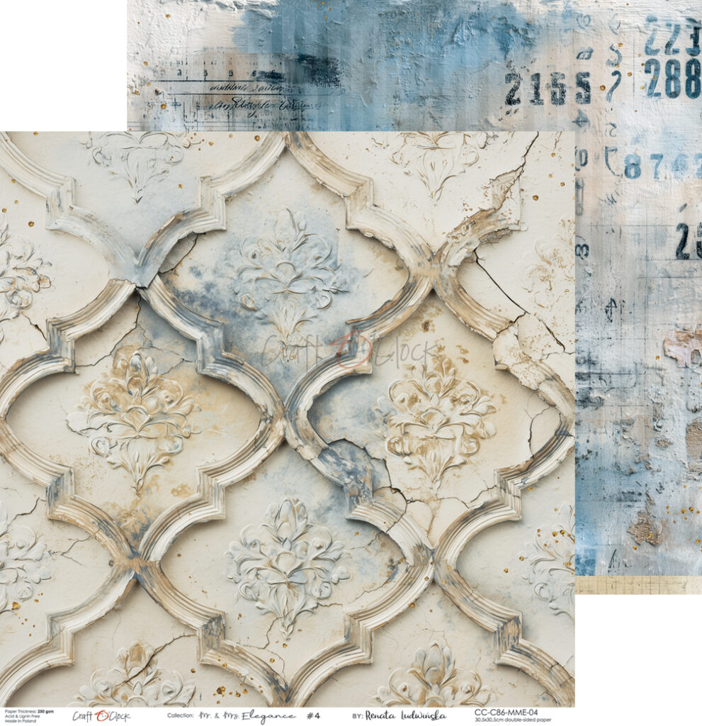 Craft O`Clock Mr. & Mrs. Elegance - 30,5x30,5 cm