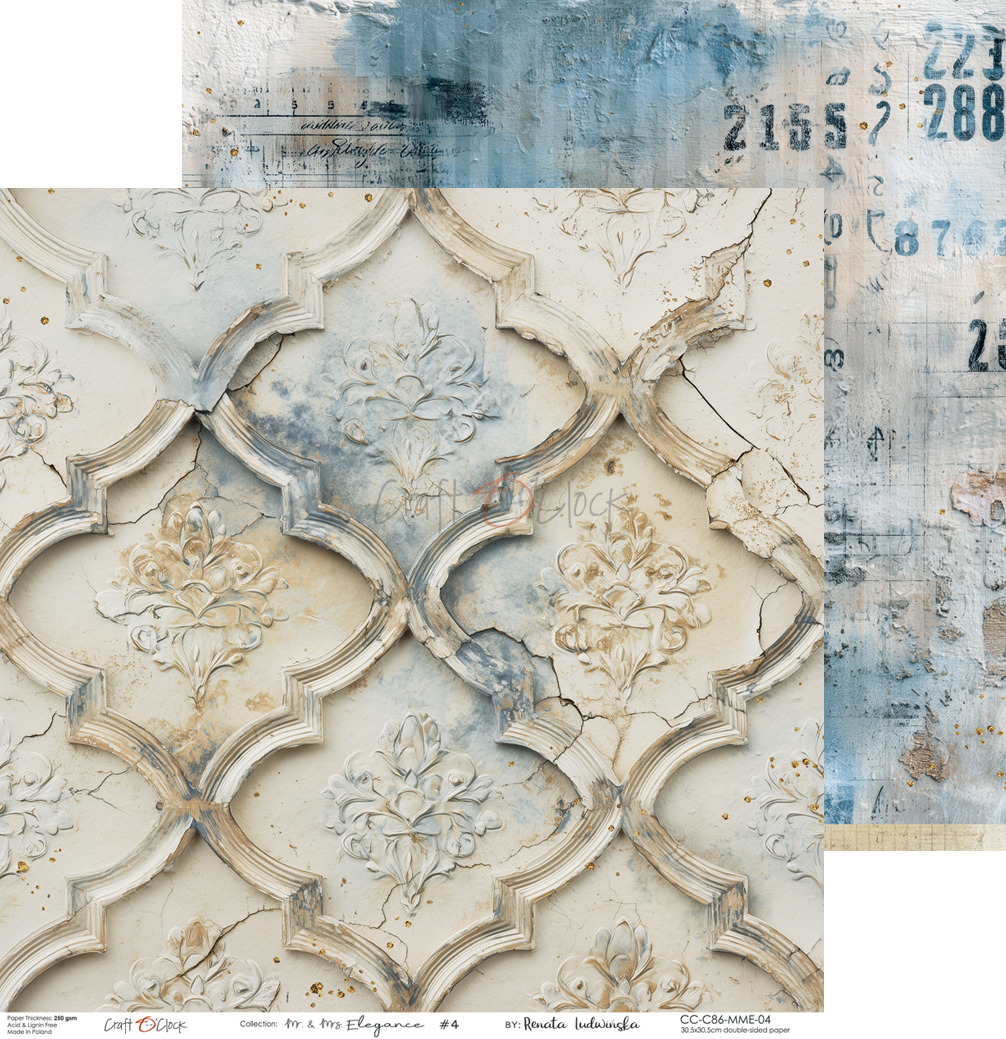 Craft O`Clock Mr. & Mrs. Elegance - 30,5x30,5 cm - Bilde 4