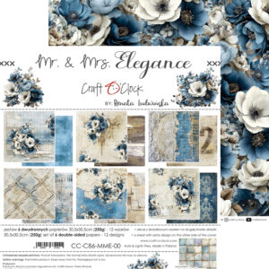 Craft O`Clock Mr. & Mrs. Elegance - 30,5x30,5 cm - Bilde 7