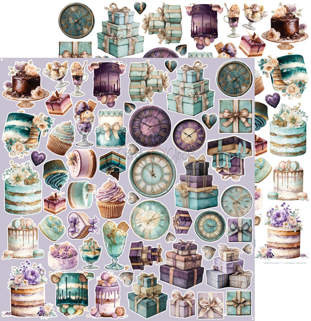 Craft O`Clock Flowers of Delight - Extras set - MIX - Bilde 4