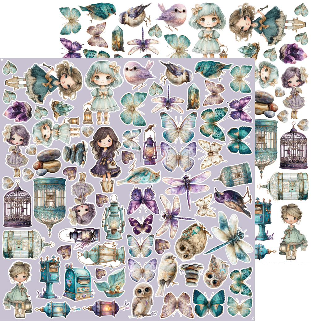 Craft O`Clock Flowers of Delight - Extras set - MIX - Bilde 5